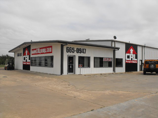 Locations of CRL Pump & Supply in Borger and Pampa, TX for oil field supplies
