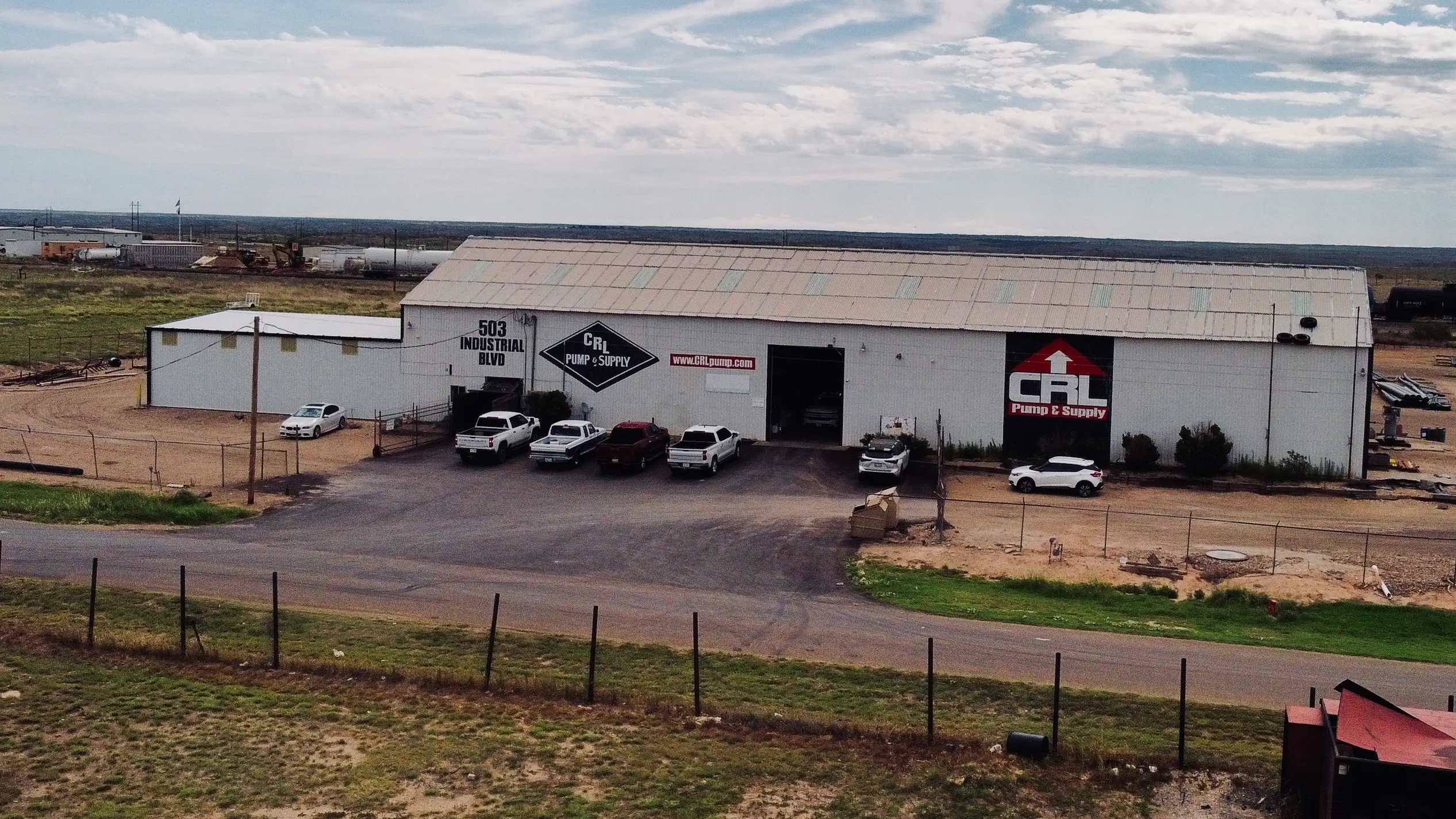 Reliable oil field supply deliveries from CRL Pump & Supply in Borger and Pampa, TX.