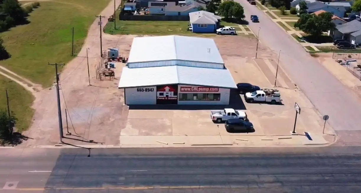 CRL Pump & Supply Pampa Drone Shot